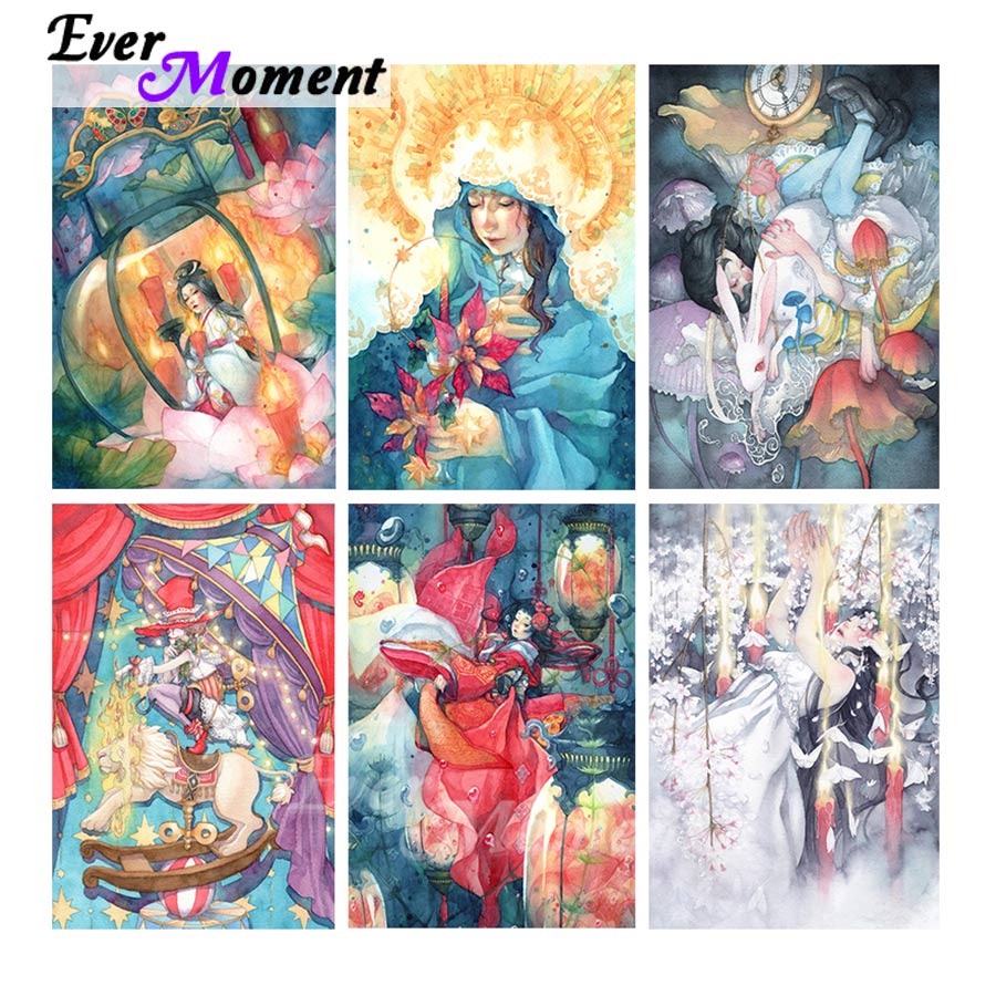 Home Decor Korea - Ever Moment Diamond Painting Portrait Cartoon