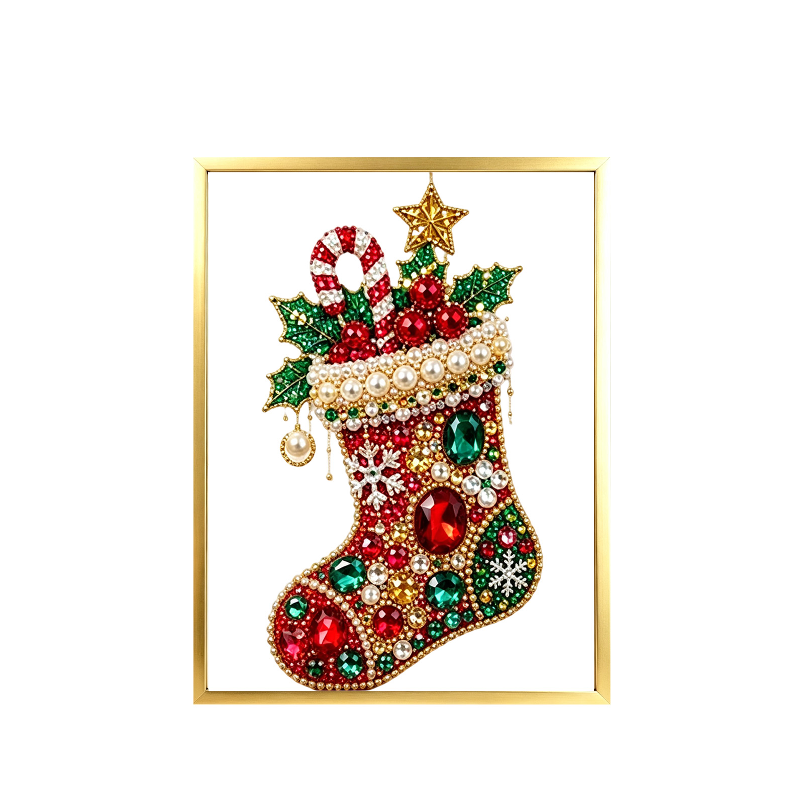 Home Decor Xmas Gifts - Christmas DIY Diamond Painting Kit For