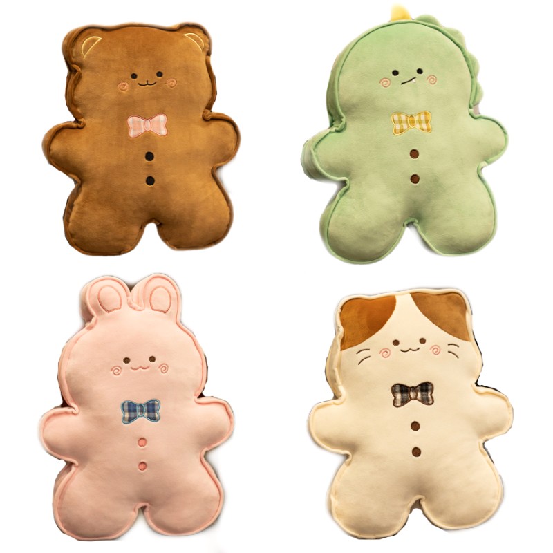 Home Decor Xmas Gifts - 45cm Cute Gingerbread Man Plush Toy