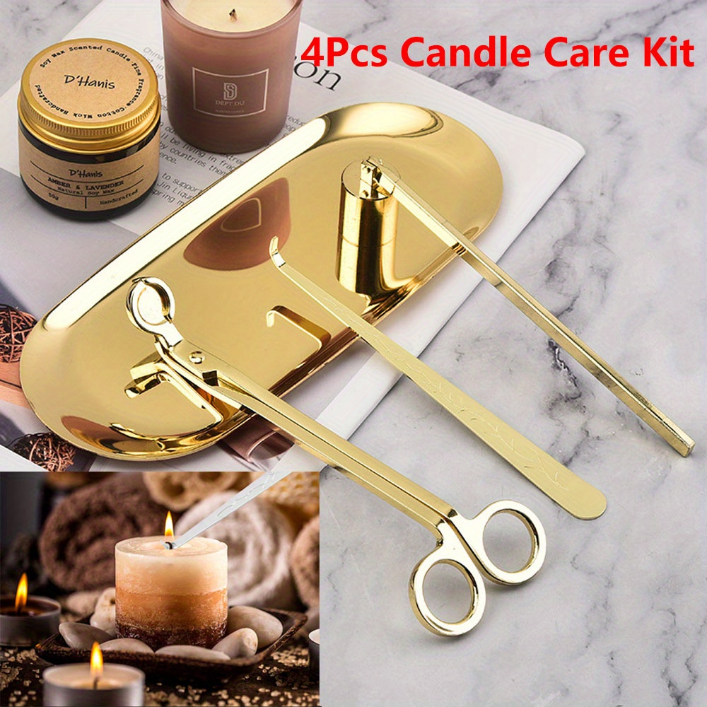 Home Decor Manufacturers - 4pcs/set Luxury Candle Care Kit Stainless