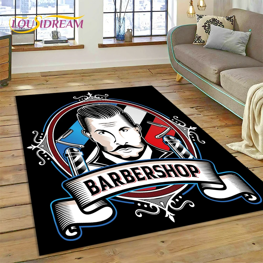 Home Decor Online Shop - Fashion Barber Shop Logo Skull Vintage