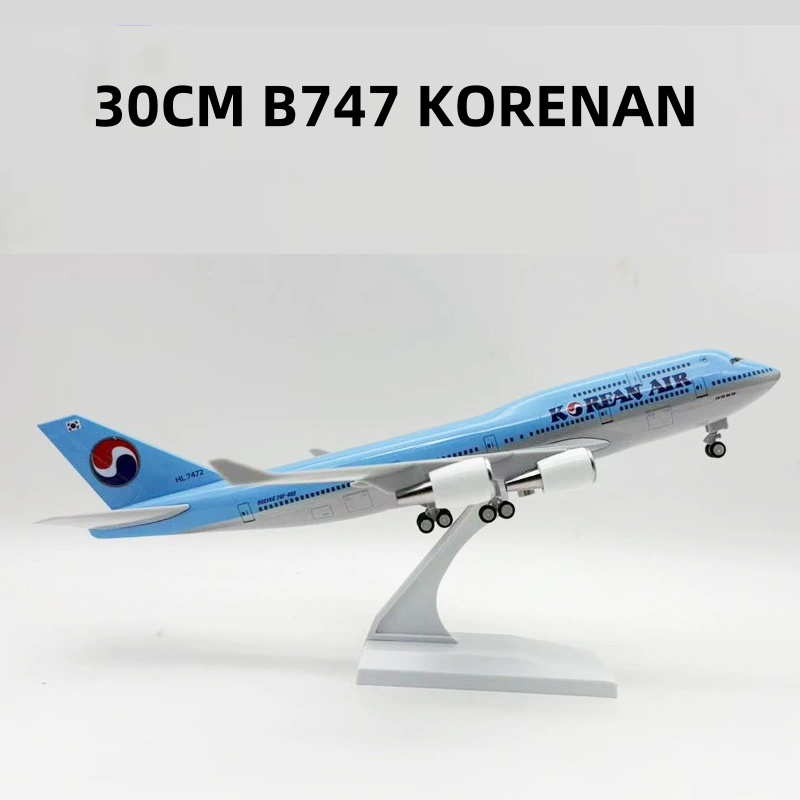 Home Decor Korea - 30cm B747 Airlines Airbus Model Korea