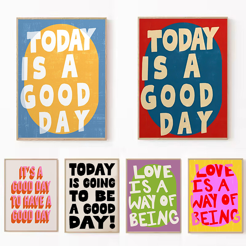 Home Decor Minimal - Retro Today Is A Good Day
