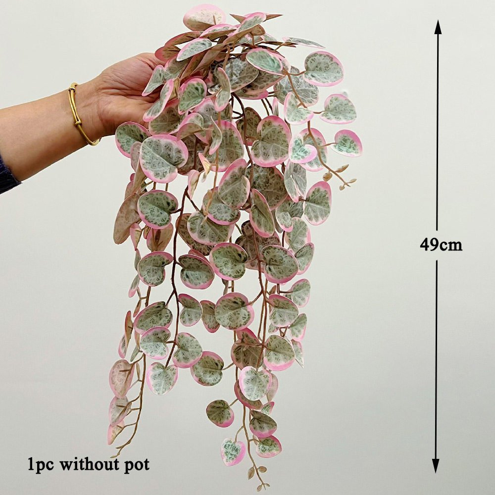 49cm Artificial Plants Vines F - Rattan Plant Basket ulasan dan harga