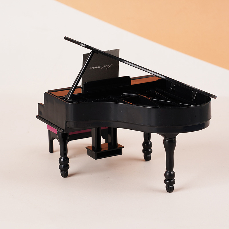 1:12 Dollhouse Miniature Piano - Home Decor Furniture ulasan dan harga