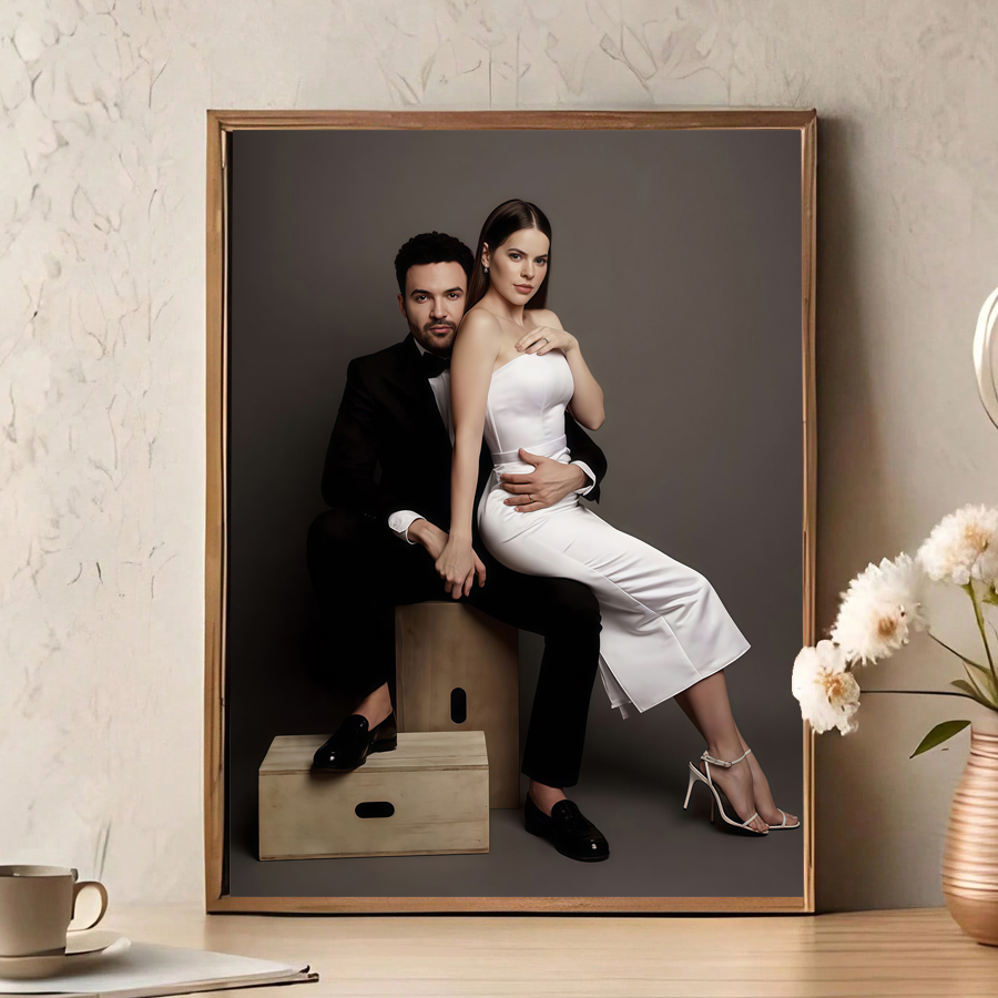 Custom Print Canvas Poster Ani - Home Decor Painting ulasan dan harga