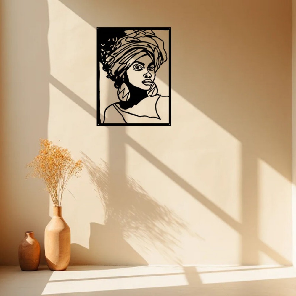 Custom Framed Metal Portrait,  - Home Decor Frames ulasan dan harga