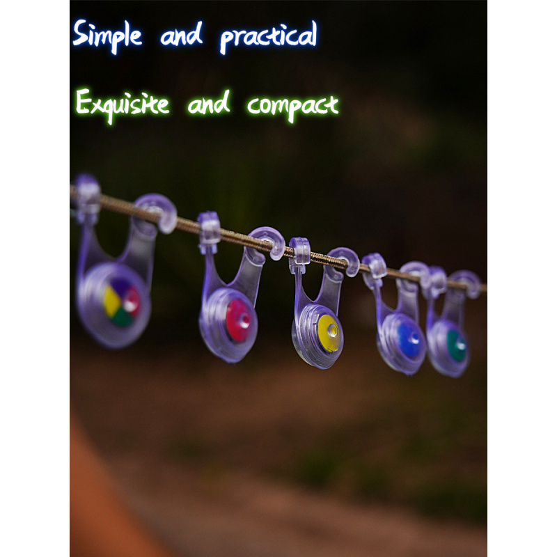 10Pcs Waterproof LED Tent Stri - Rope Light Decoration ulasan dan harga