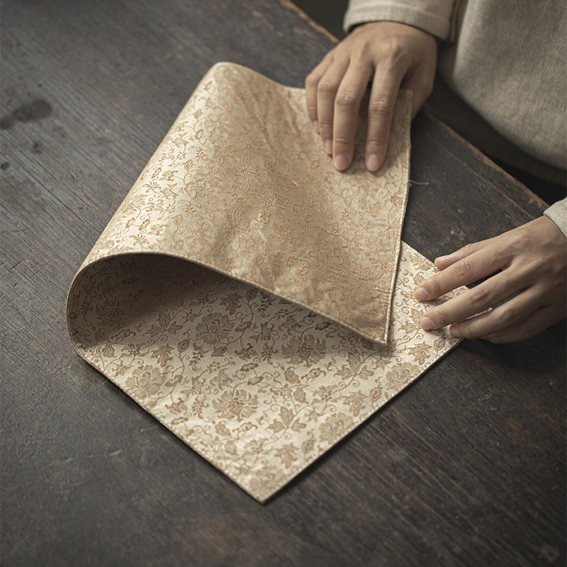 New Chinese Style Zen Brocade  - Linen Table Runner ulasan dan harga