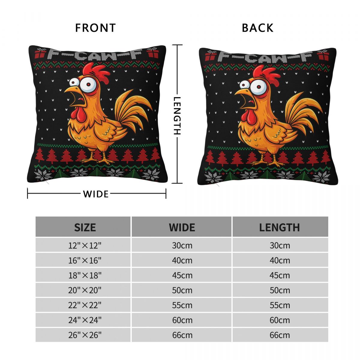F-Caw-F Funny Chicken Humor Qu - Home Decor Quotes Ideas ulasan dan harga