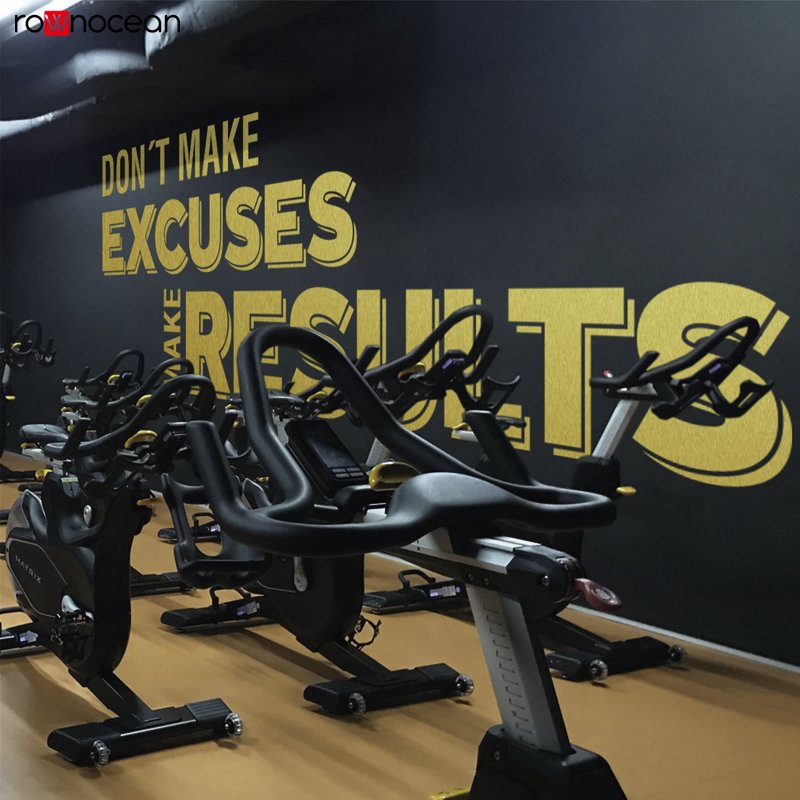 Gym Decor Ideas Home Gym, DON' - Home Decor Quotes Ideas ulasan dan harga
