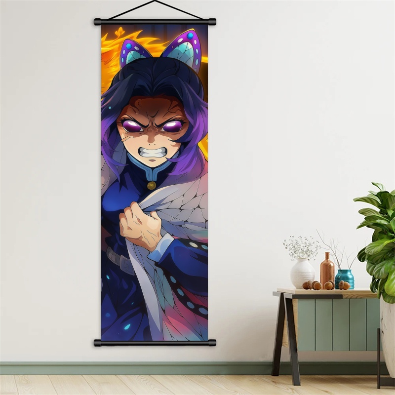 Shinobu Kocho Demon Slayer Art - Home Decor Painting ulasan dan harga
