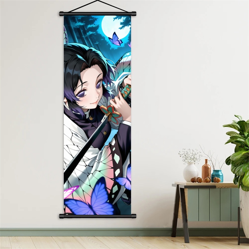 Shinobu Kocho Demon Slayer Art - Home Decor Painting ulasan dan harga