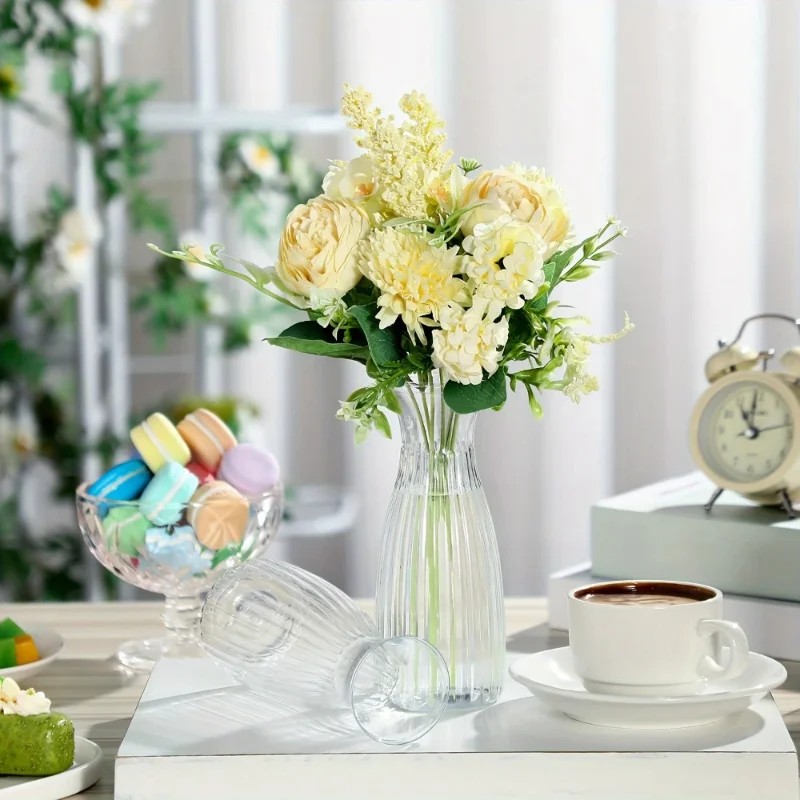 diy floral arranging vases set - Home Decor Vase With Flowers ulasan dan harga