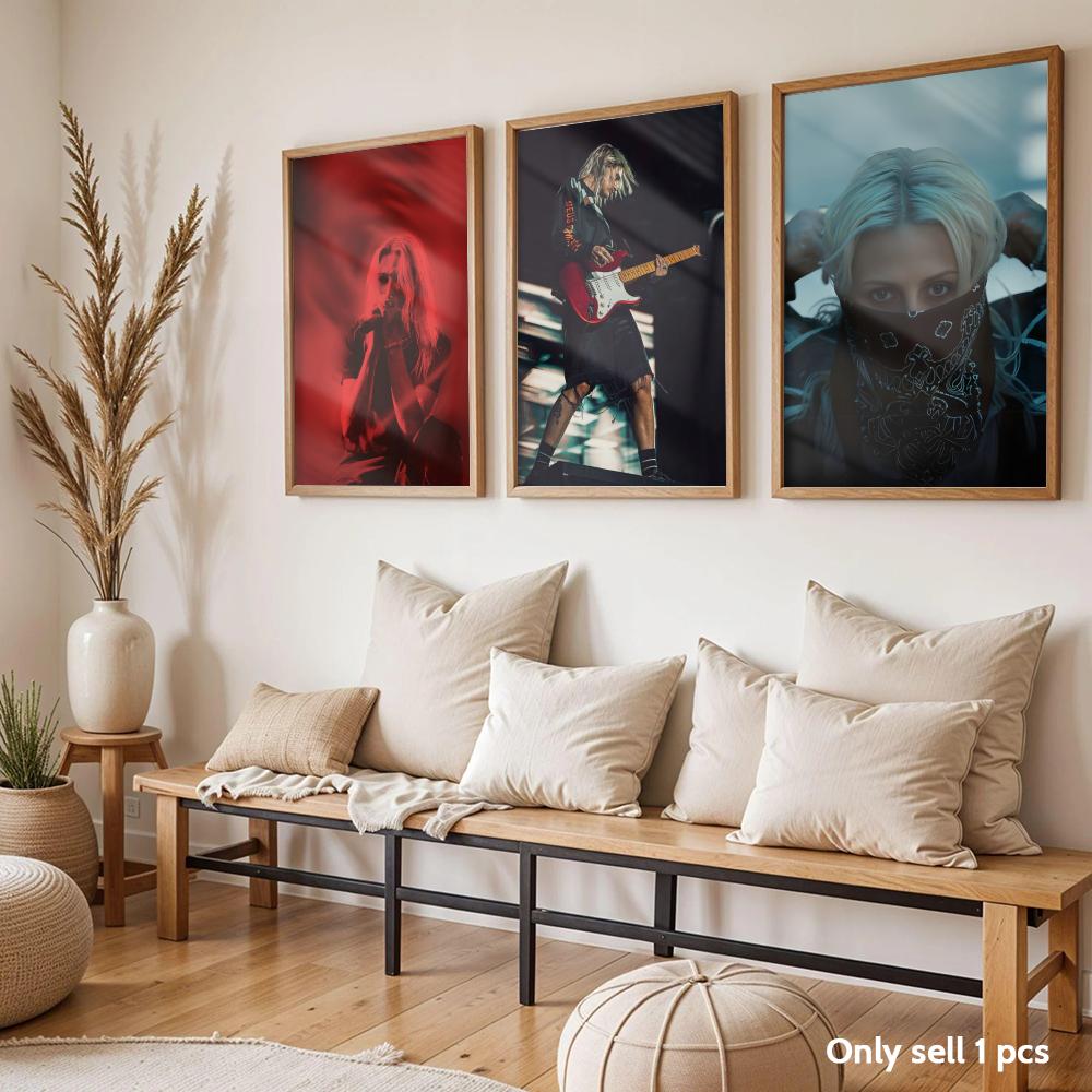 Guitarist E-Emily Armstrong Po - Home Decor Living Room Ideas ulasan dan harga