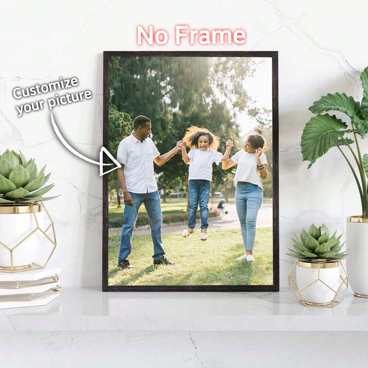 Custom Print Canvas Painting B - Home Decor Painting ulasan dan harga