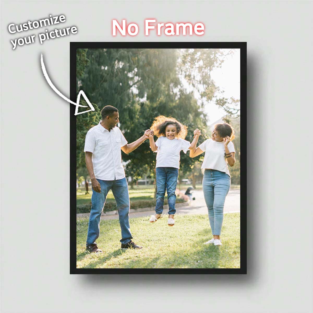 Custom Print Canvas Painting B - Home Decor Painting ulasan dan harga