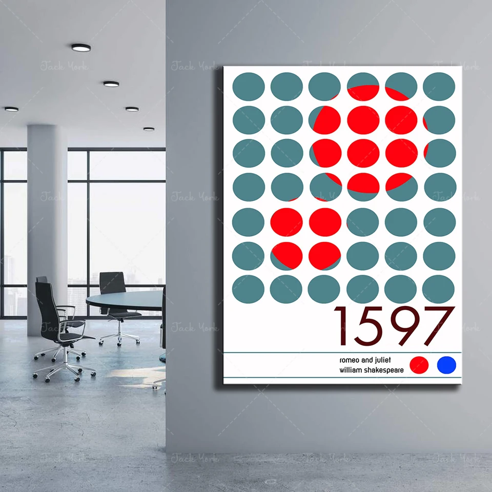 Bauhaus Inspired Shakespeare Q - Home Decor Quotes Ideas ulasan dan harga