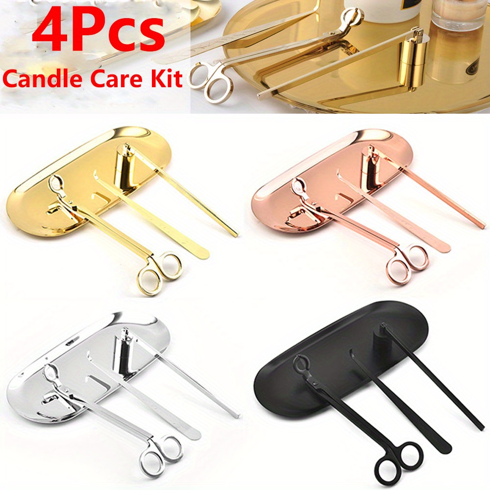 4pcs/set Luxury Candle Care Ki - Home Decor Manufacturers ulasan dan harga
