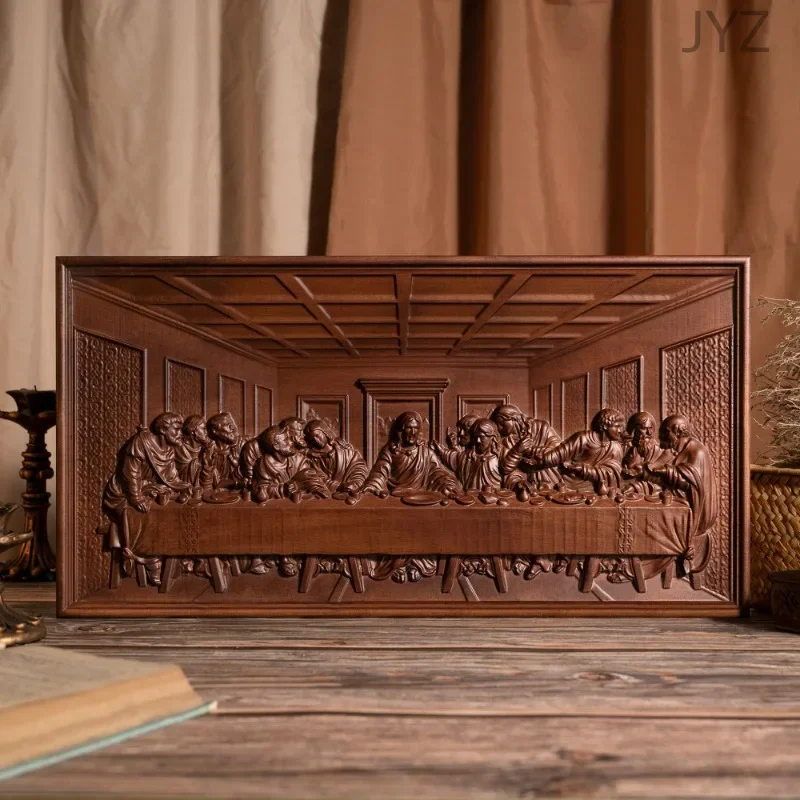 50cm Carving Wall Plaque Famou - Home Decor Painting ulasan dan harga