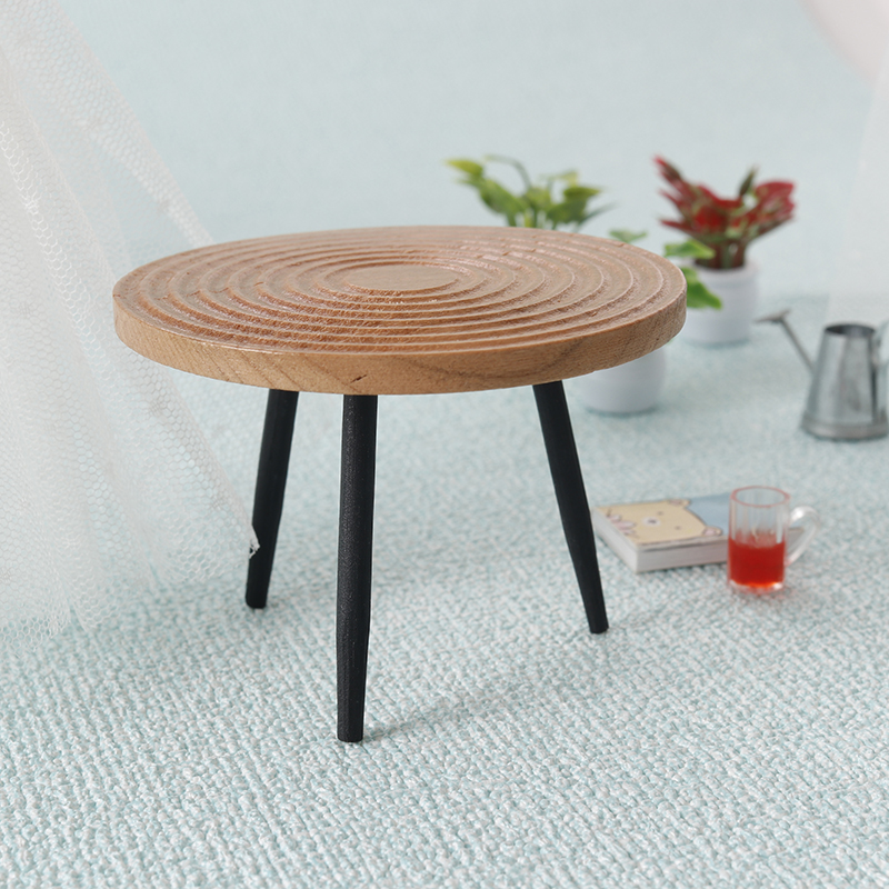 1:12 Dollhouse Miniature Round - Home Decor Furniture ulasan dan harga