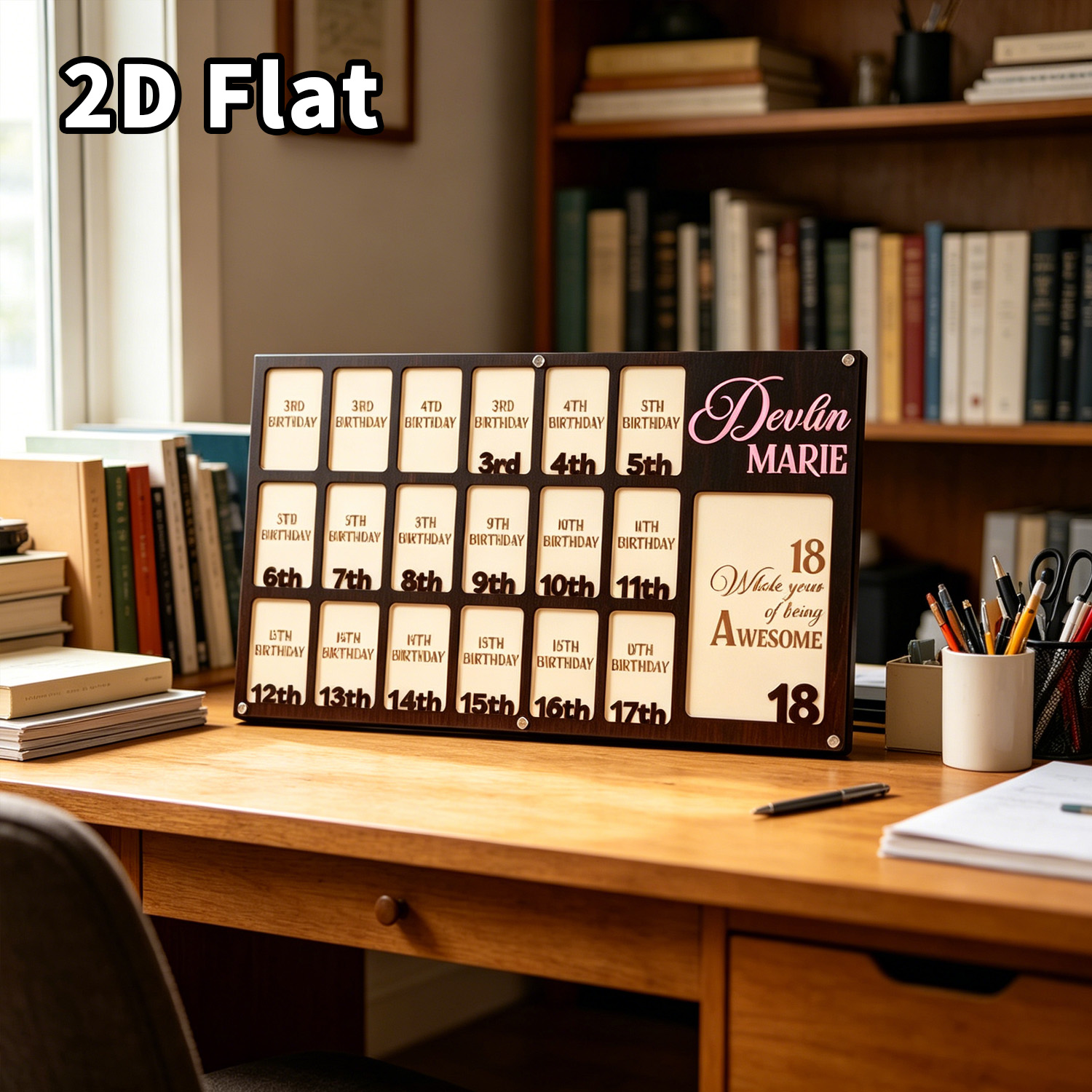 1Pc Custom Grade Photo Frame W - Home Decor Frames ulasan dan harga