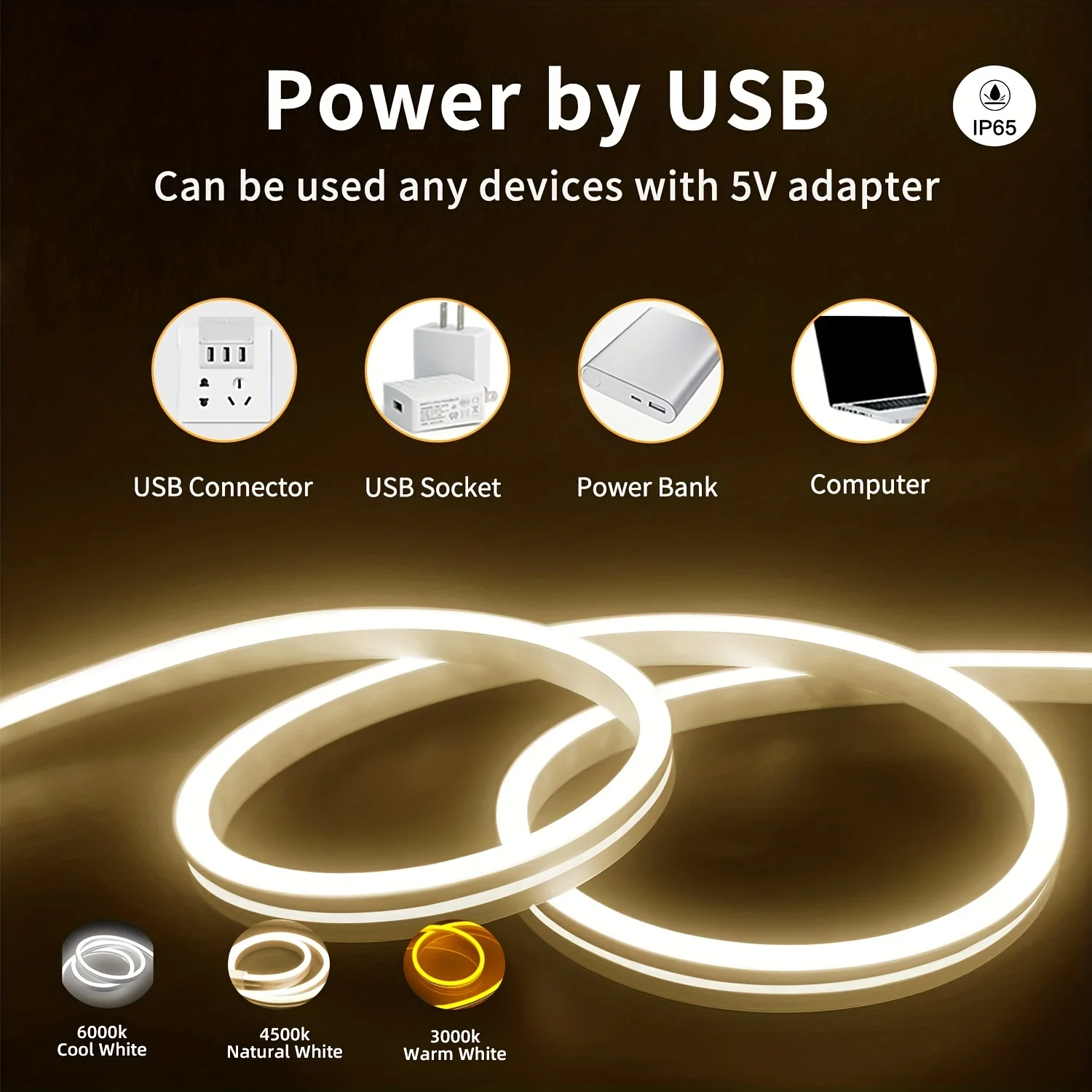 Motion Sensor Neon LED Light S - Rope Light Decoration ulasan dan harga