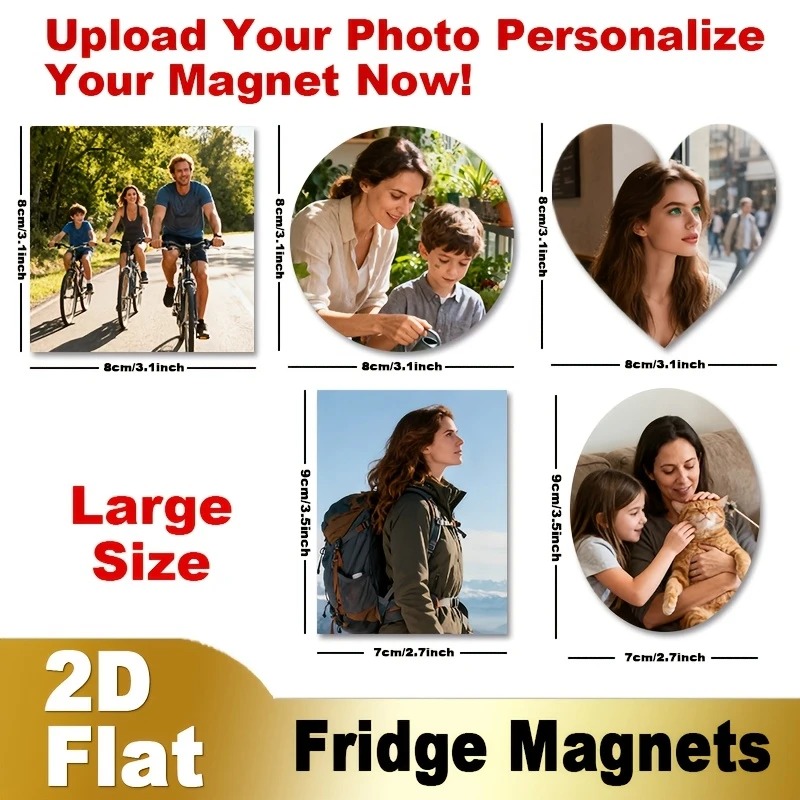 Custom Photo Fridge Magnet 2D  - Home Decor Painting ulasan dan harga