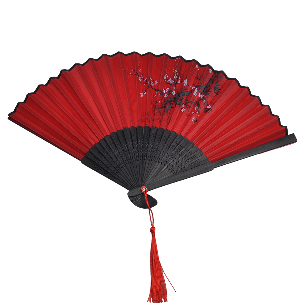Folding Hand Fan Weddings Trad - Home Decor Korea ulasan dan harga