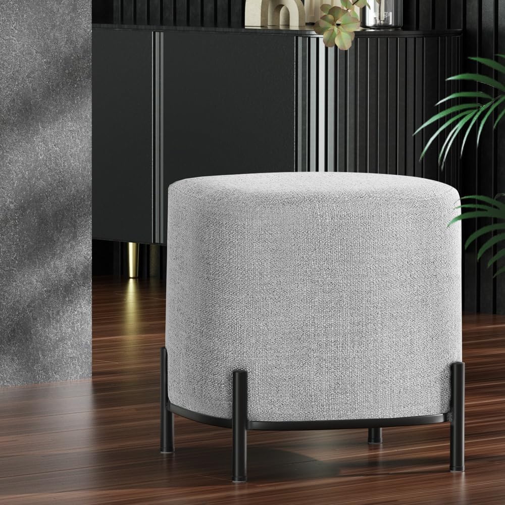 **/Ottoman, Round Footstool Lo - Home Decor Furniture ulasan dan harga