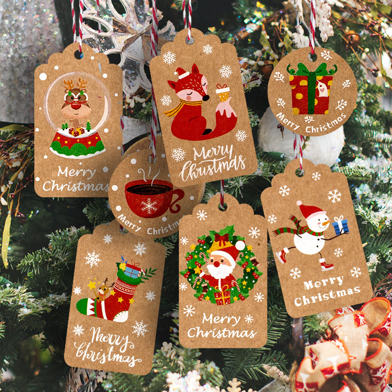 50pcs Merry Christmas Thank Yo - Home Decor Xmas Gifts ulasan dan harga