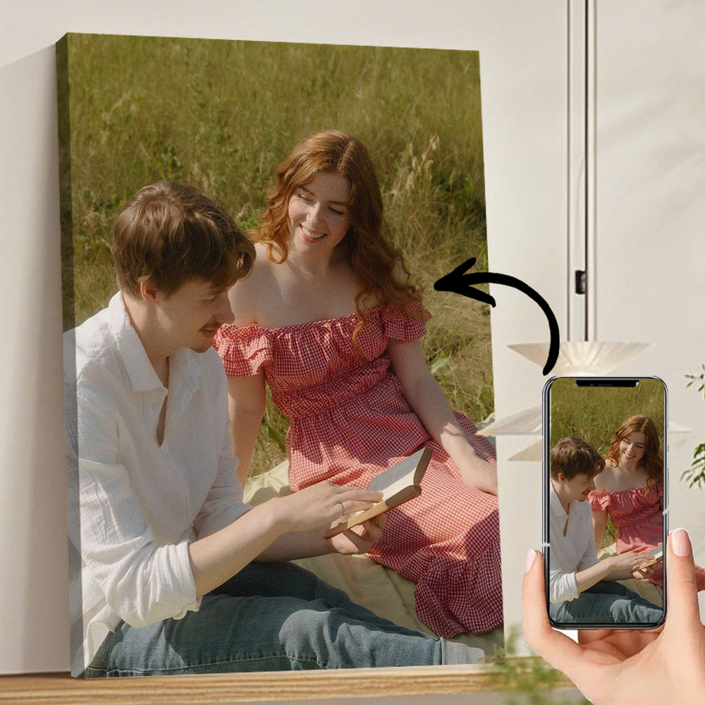 1 Pc Customized Photo Canvas w - Home Decor Frames ulasan dan harga