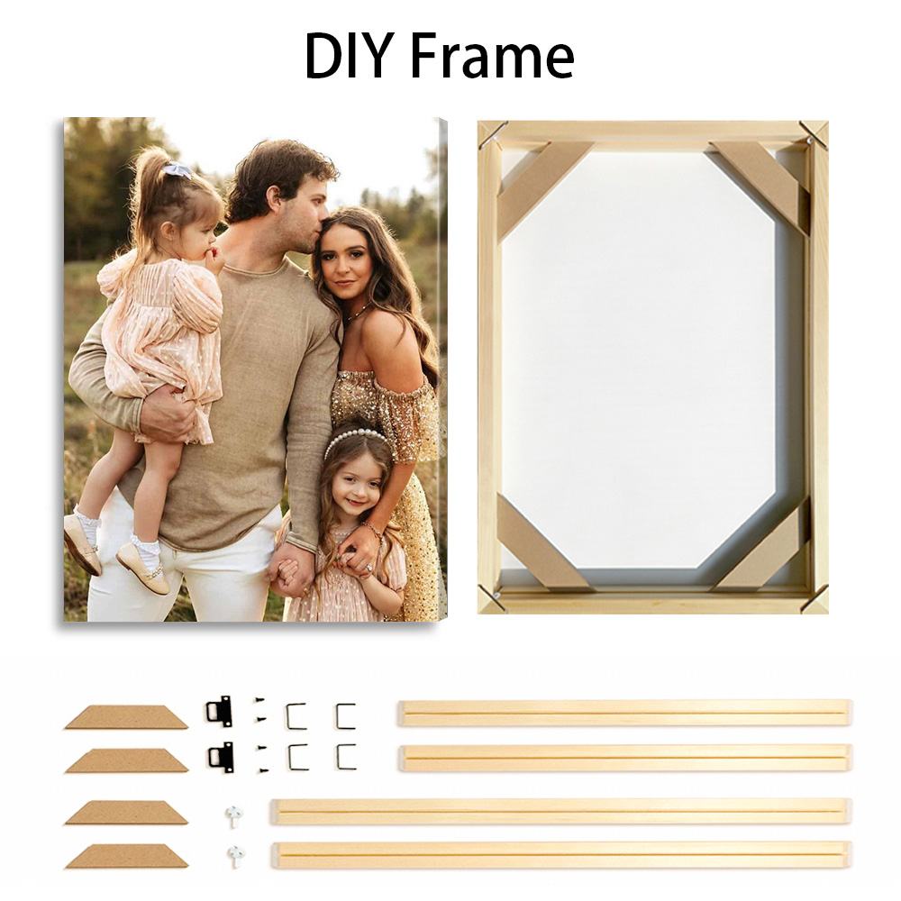 1 Pc Customized Photo Canvas w - Home Decor Frames ulasan dan harga
