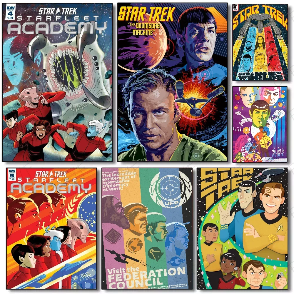 Classic Movie S-Star Trek Post - Home Decor Living Room Ideas ulasan dan harga