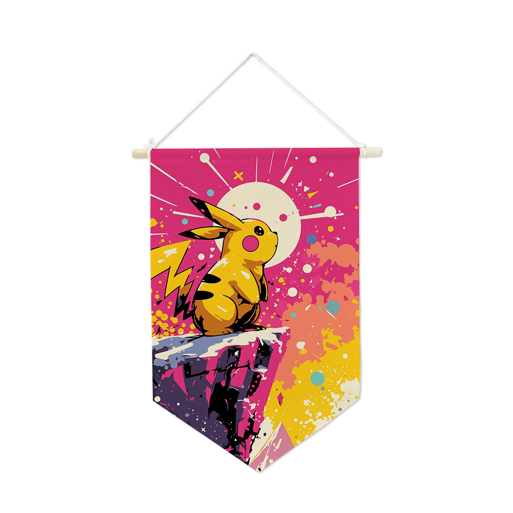 Pokemons Hanging Cloth Anime P - Home Decor Manufacturers ulasan dan harga