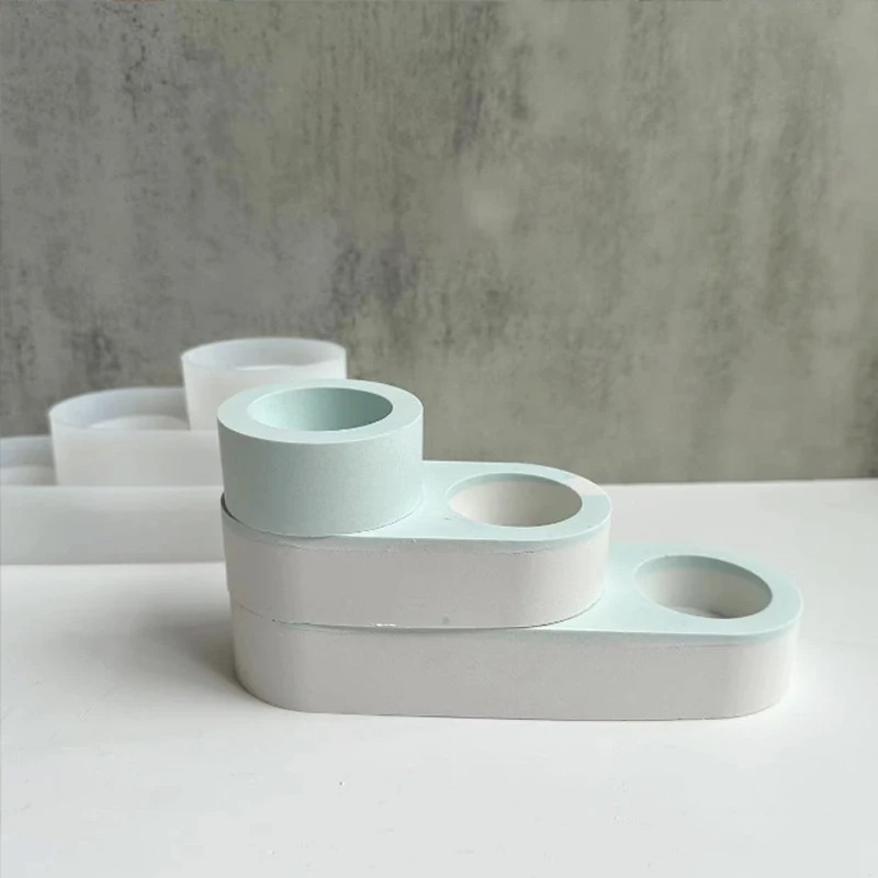 Concrete Candlestick Silicone  - Home Decor Manufacturers ulasan dan harga