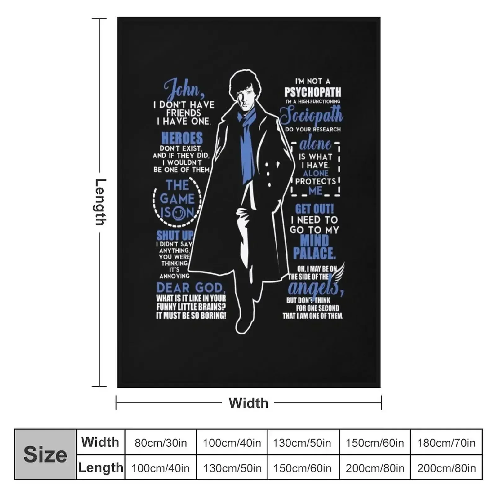 Quotes. V2.0 Throw Blanket val - Home Decor Quotes Ideas ulasan dan harga