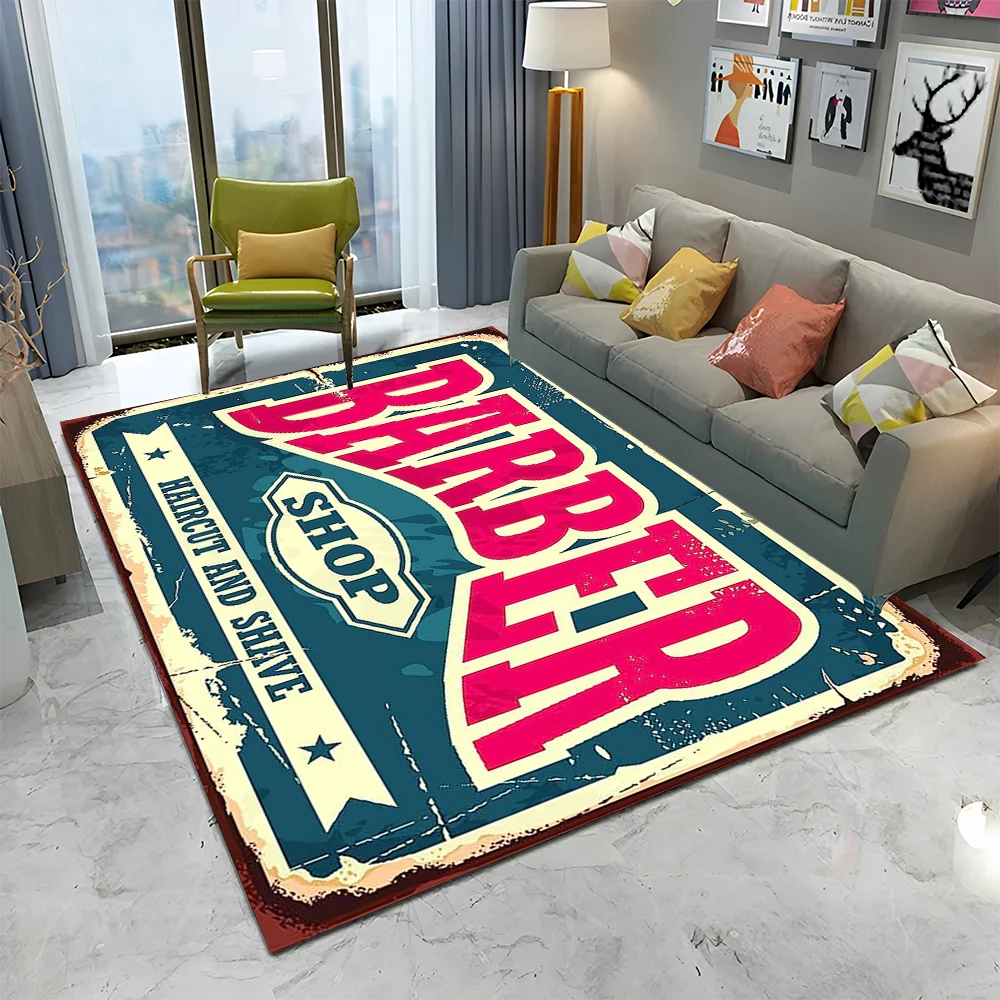 3D Barber Shop Skull Vintage S - Home Decor Online Shop ulasan dan harga