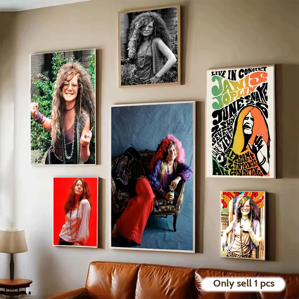 American Singer J-Janis Joplin - Home Decor Living Room Ideas ulasan dan harga