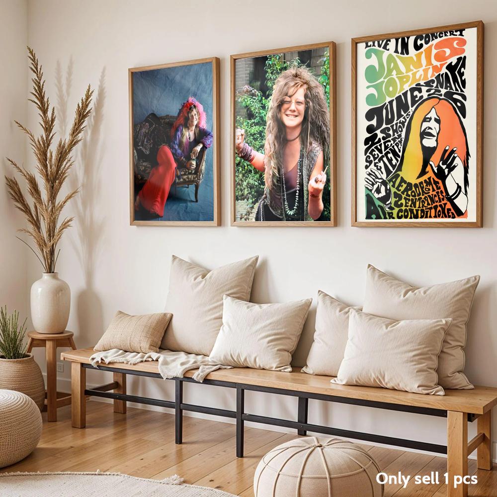 American Singer J-Janis Joplin - Home Decor Living Room Ideas ulasan dan harga