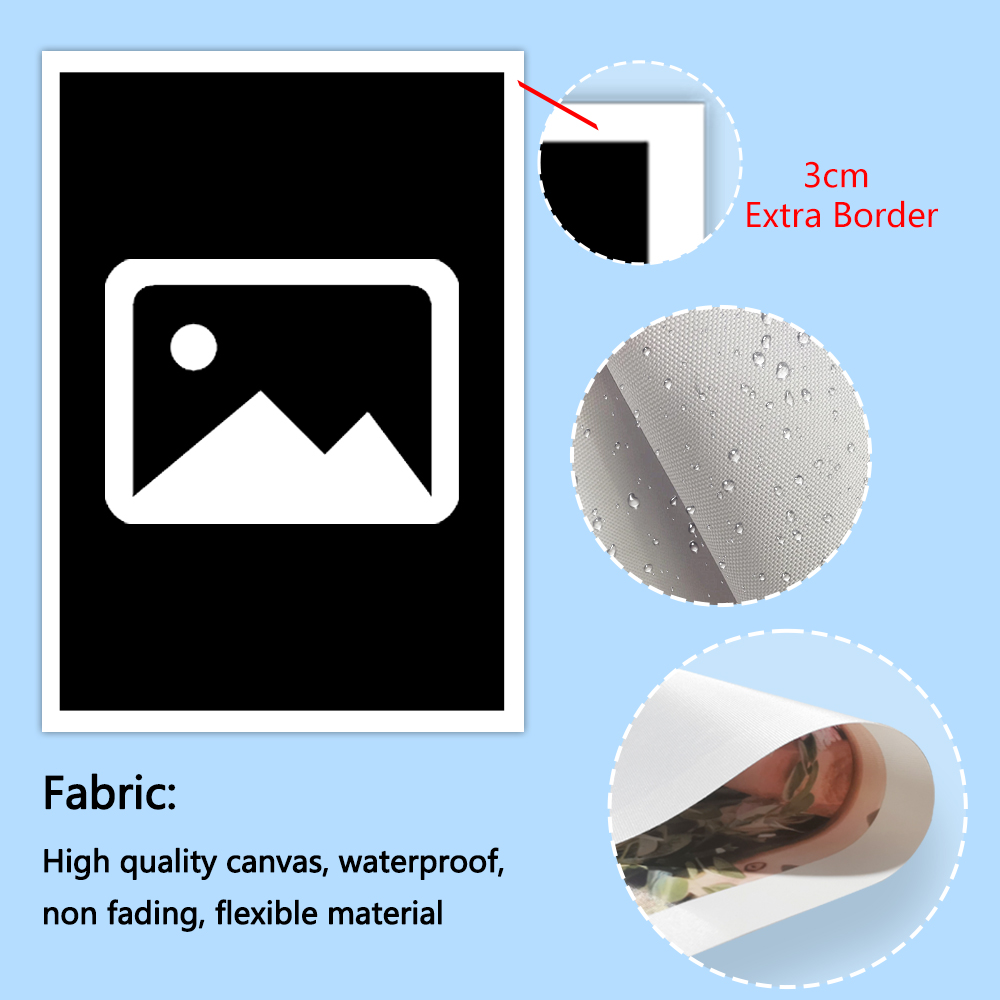 1Pc Customized all size canvas - Home Decor Frames ulasan dan harga
