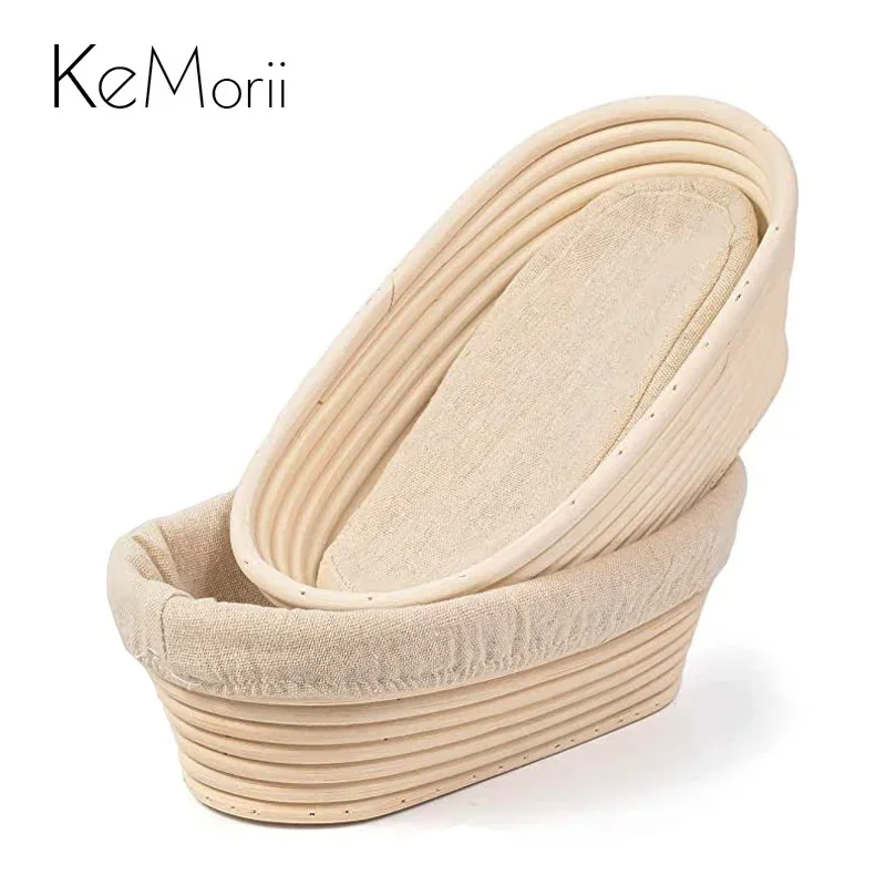 Natural Rattan Bread Proofing  - Rattan Plant Basket ulasan dan harga