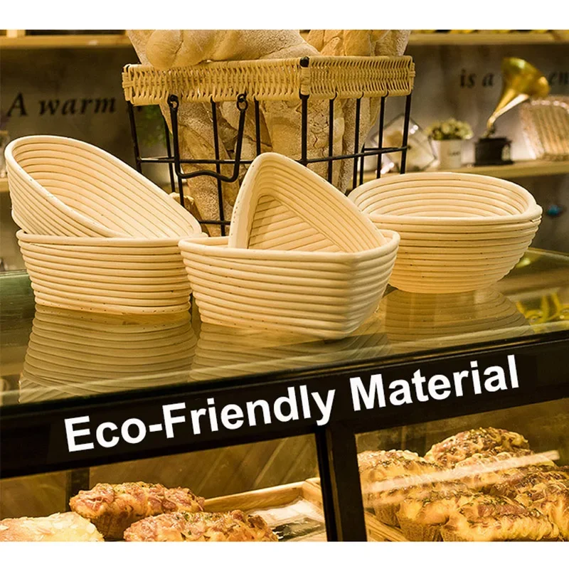 Natural Rattan Bread Proofing  - Rattan Plant Basket ulasan dan harga