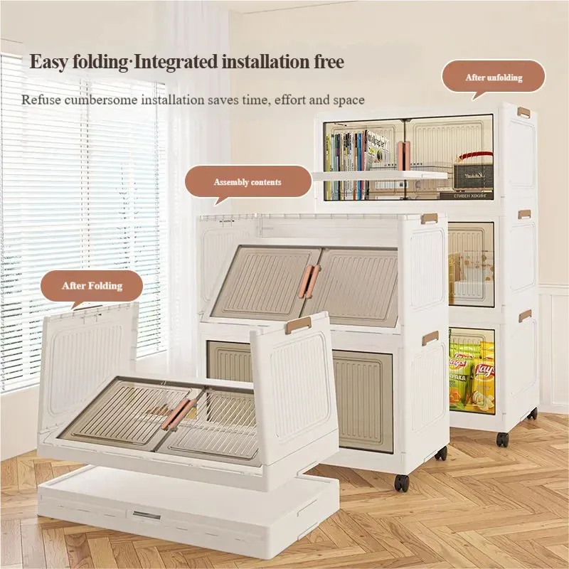 Foldable Dustproof Storage Cab - Home Decor Furniture ulasan dan harga