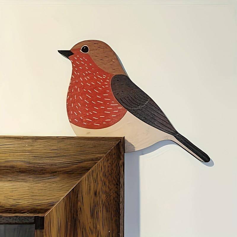 4-piece Bohemian Wooden Bird O - Home Decor Frames ulasan dan harga