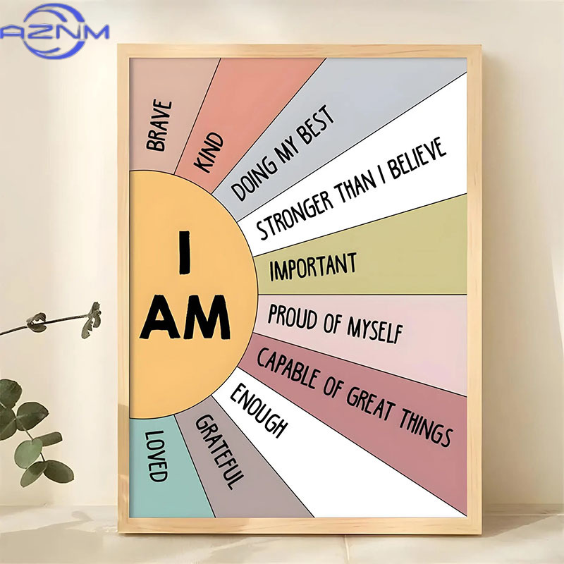 AZNM 1pc Inspirational Quote P - Home Decor Quotes Ideas ulasan dan harga