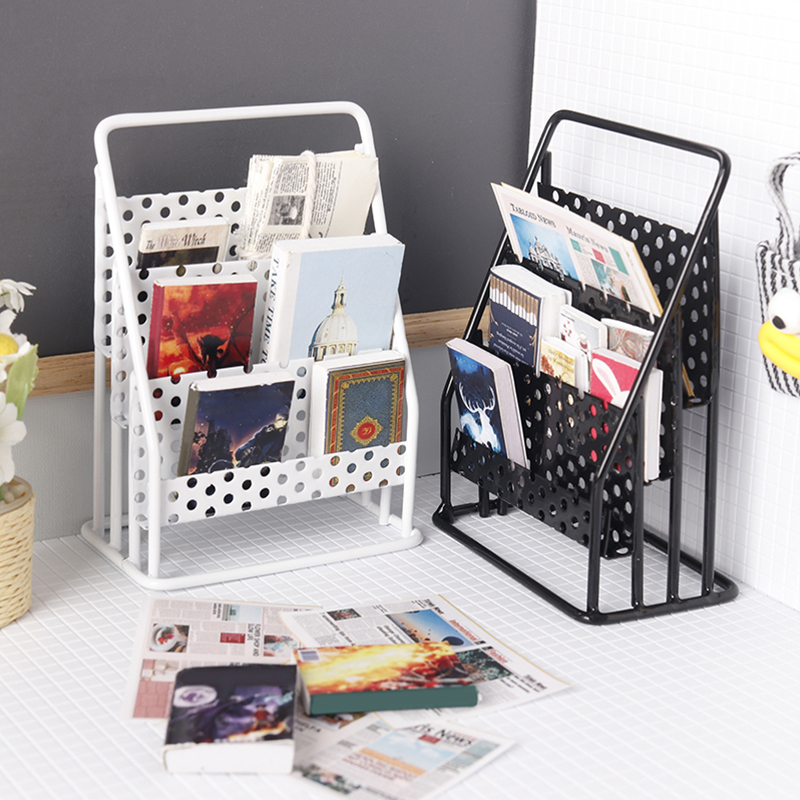 1:12 Dollhouse Iron Storage Ra - Home Decor Furniture ulasan dan harga