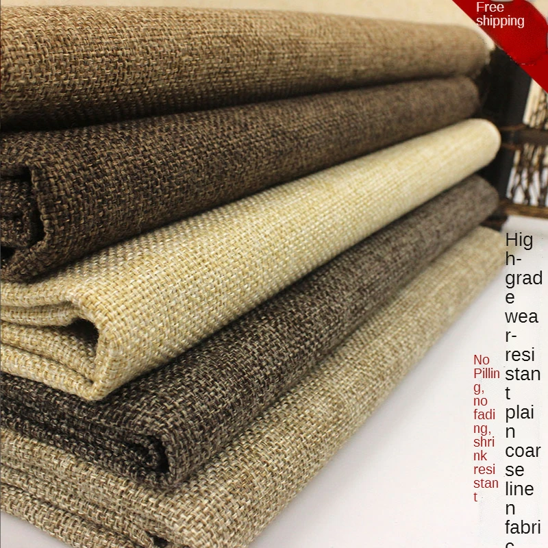 Thickening Burlap Fine Linen C - Linen Table Runner ulasan dan harga