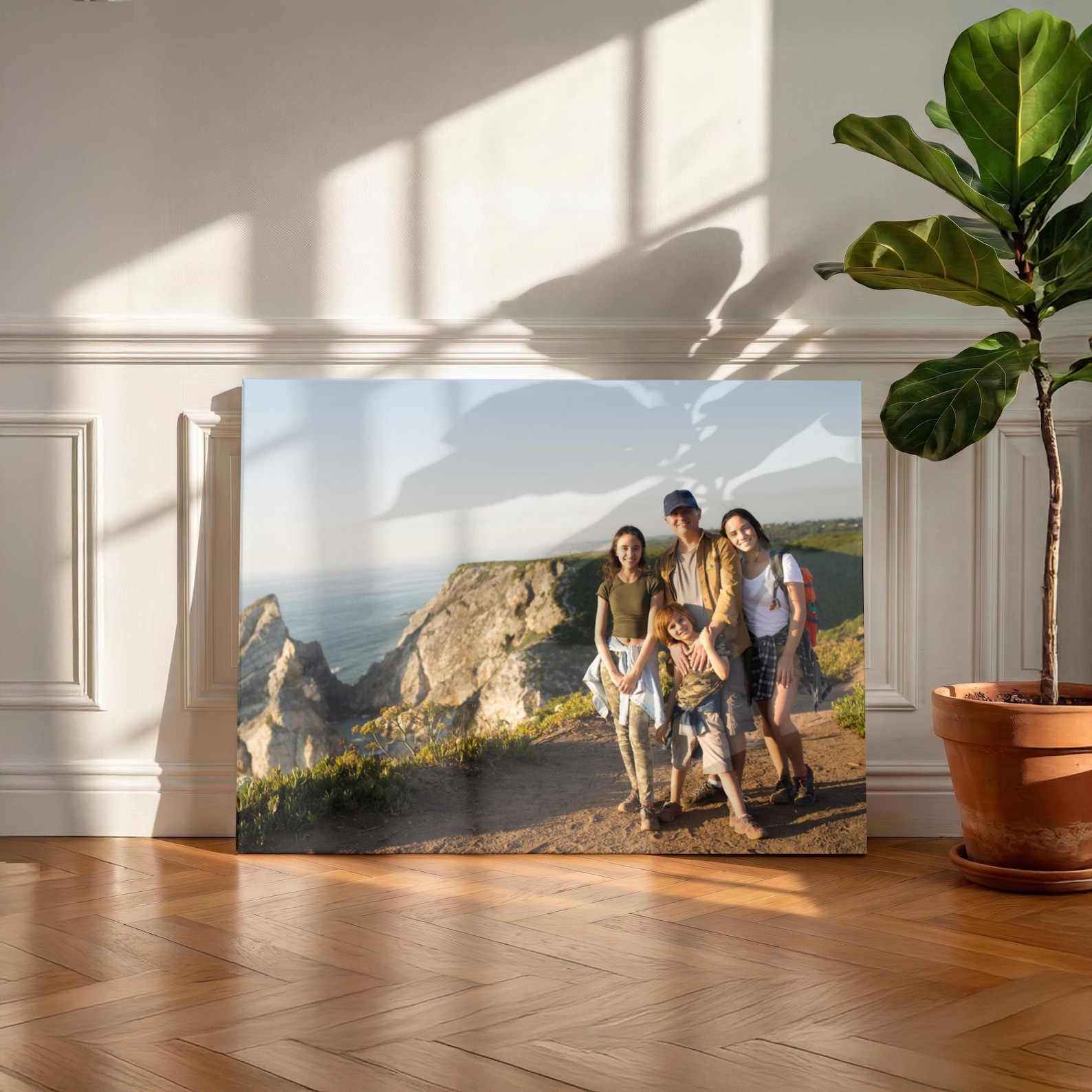 Personalized Photo Canvas, Cus - Home Decor Furniture ulasan dan harga