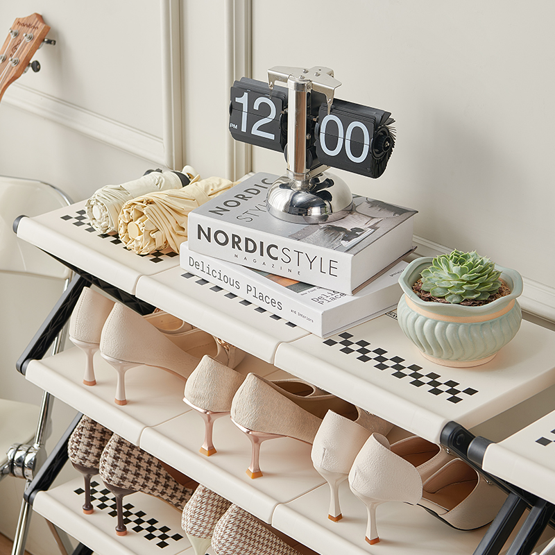 Japanese MUJIE Foldable Shoe R - Muji Home Storage ulasan dan harga